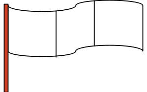Bandeira com 3 faixas